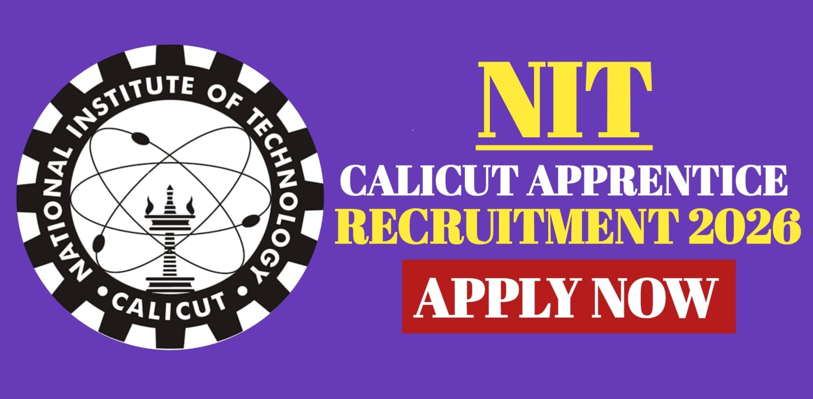 NIT Calicut Apprentice Recruitment 2026