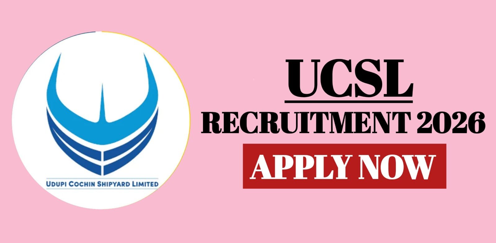 UCSL Recruitment 2026