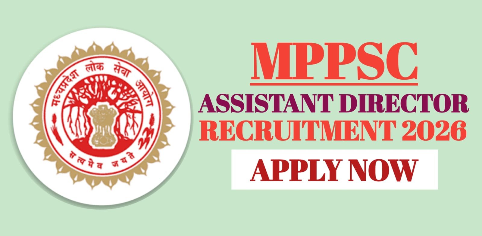 MPPSC Assistant Director Recruitment 2026