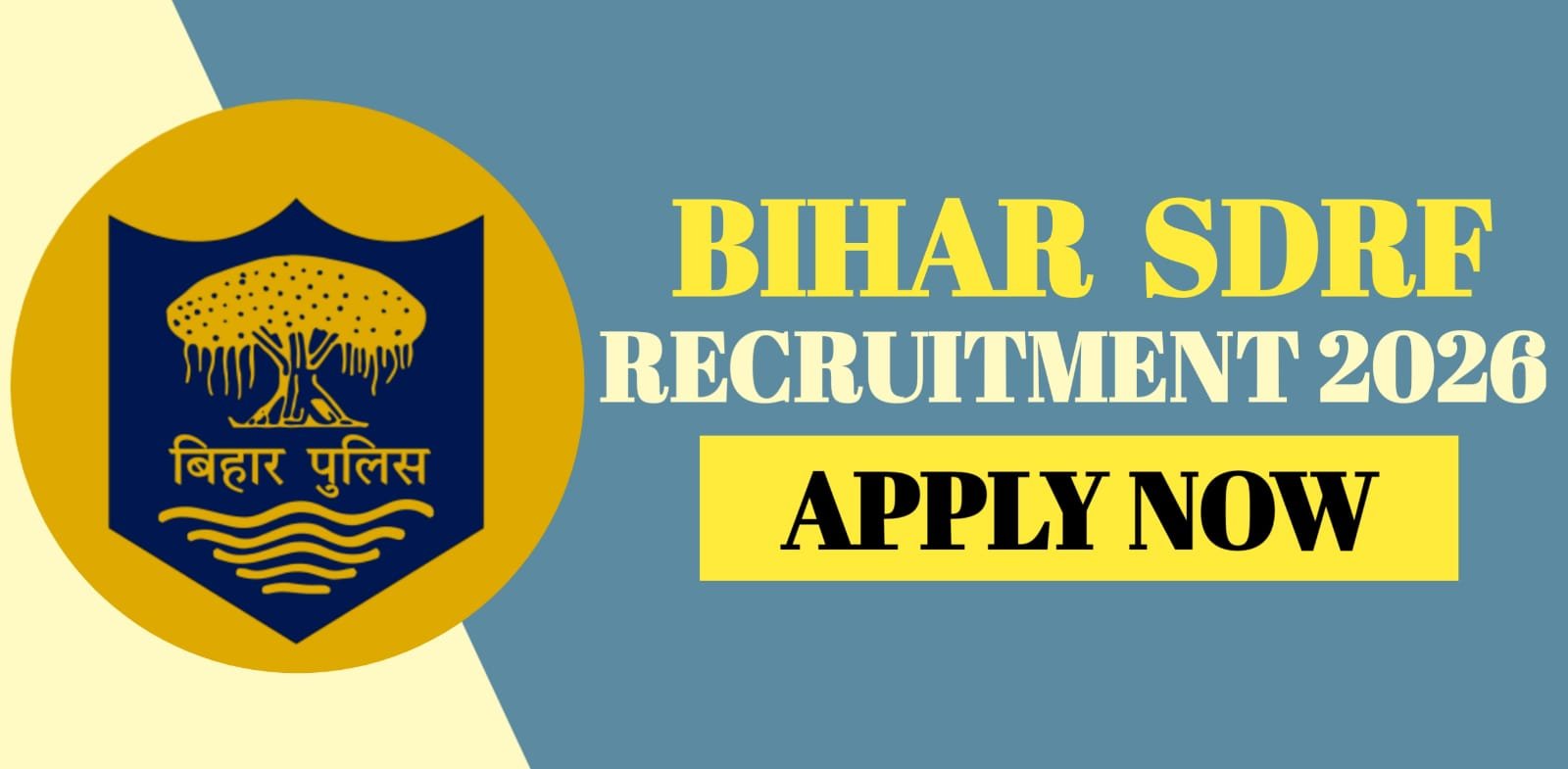 Bihar SDRF Recruitment 2026