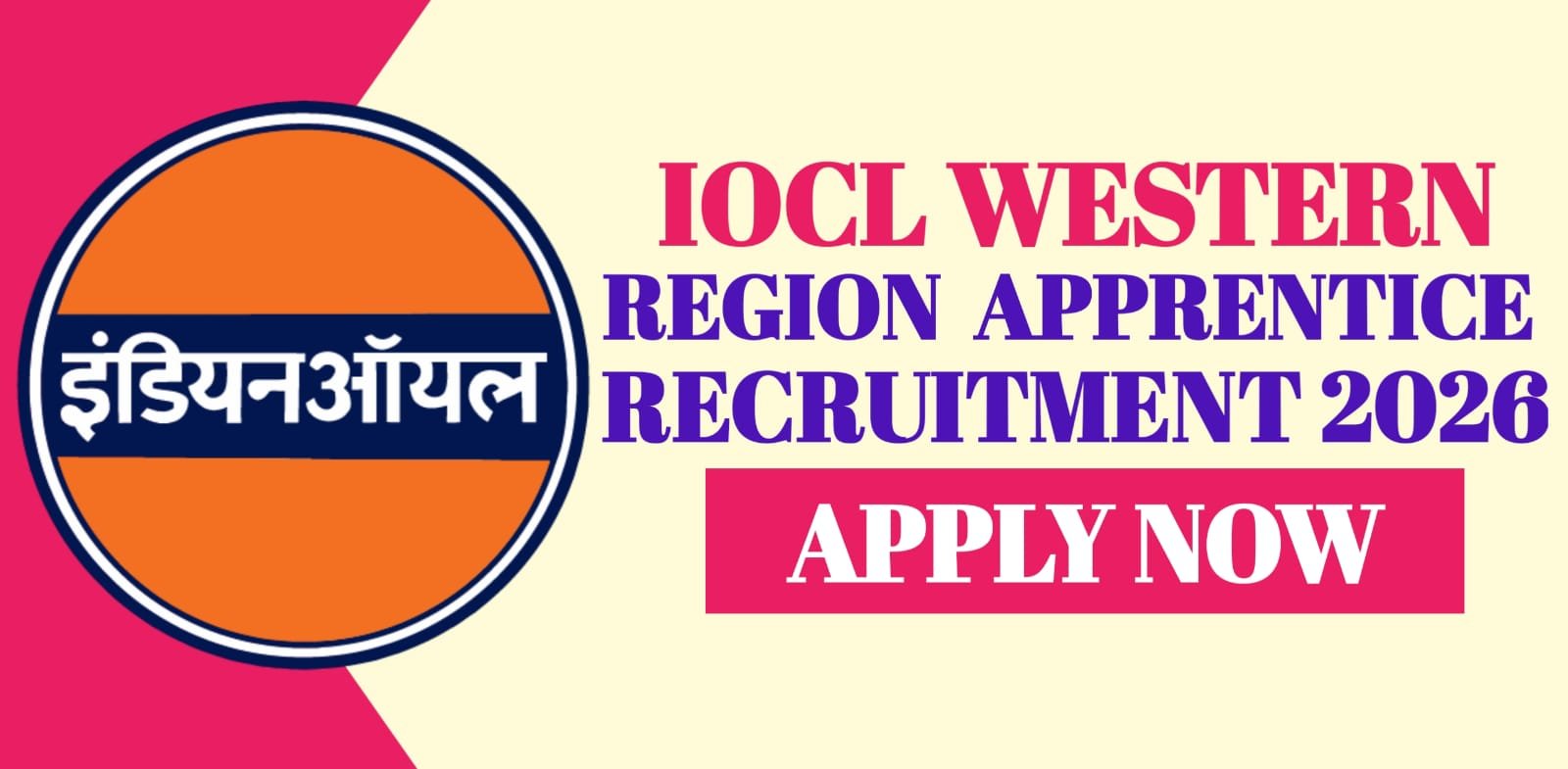 IOCL Western Region Apprentice Recruitment 2026