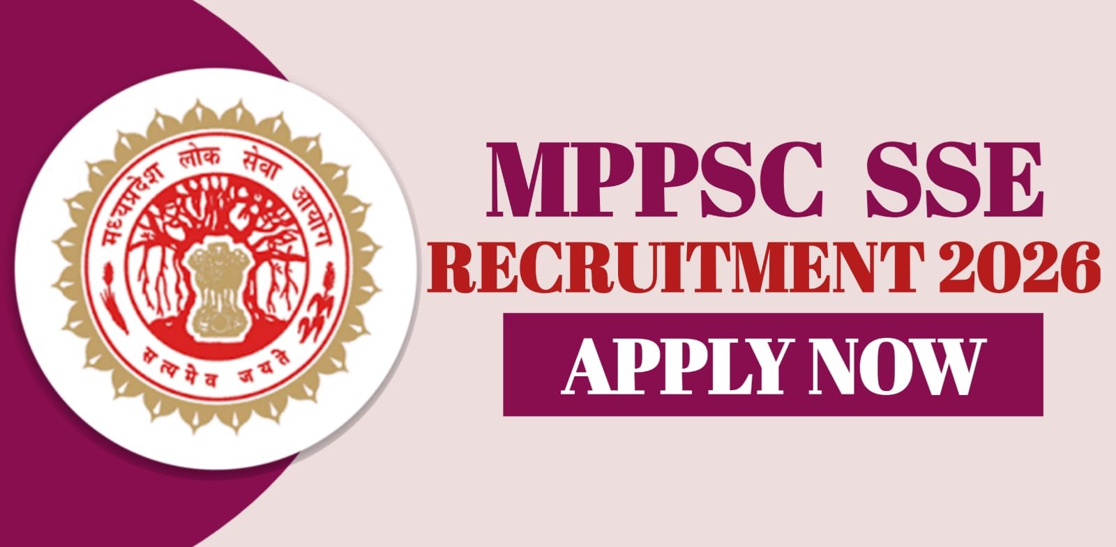 MPPSC SSE Recruitment 2026