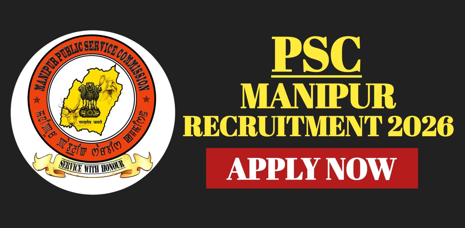 Manipur PSC Recruitment 2026
