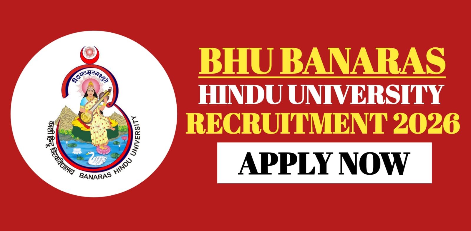 BHU Recruitment 2026