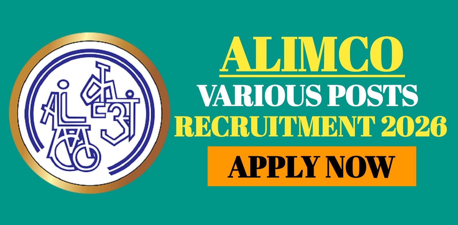 ALIMCO Various Posts Recruitment 2026