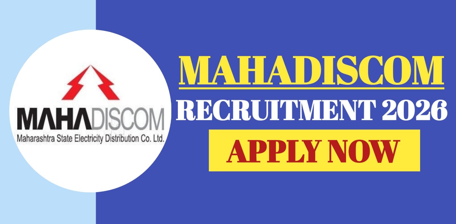 MAHADISCOM Recruitment 2026