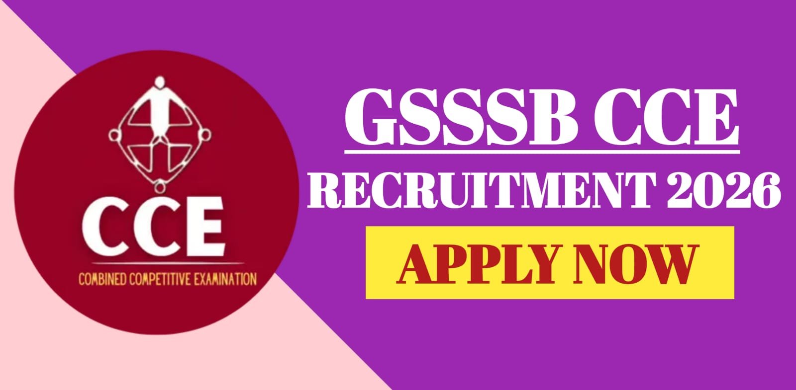 GSSSB CCE Recruitment 2026 