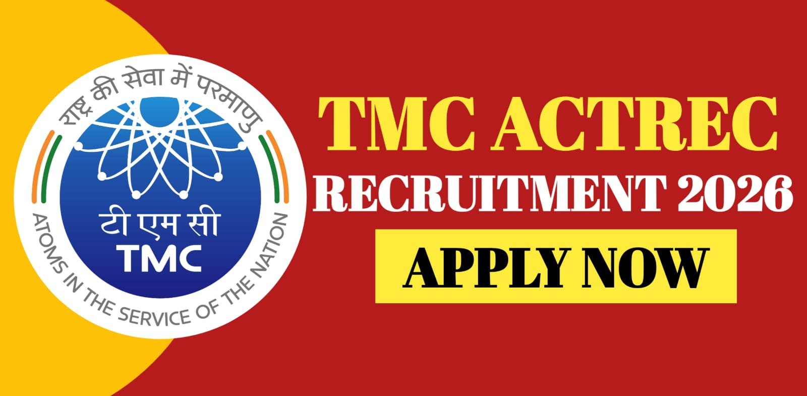 TMC ACTREC Recruitment 2026