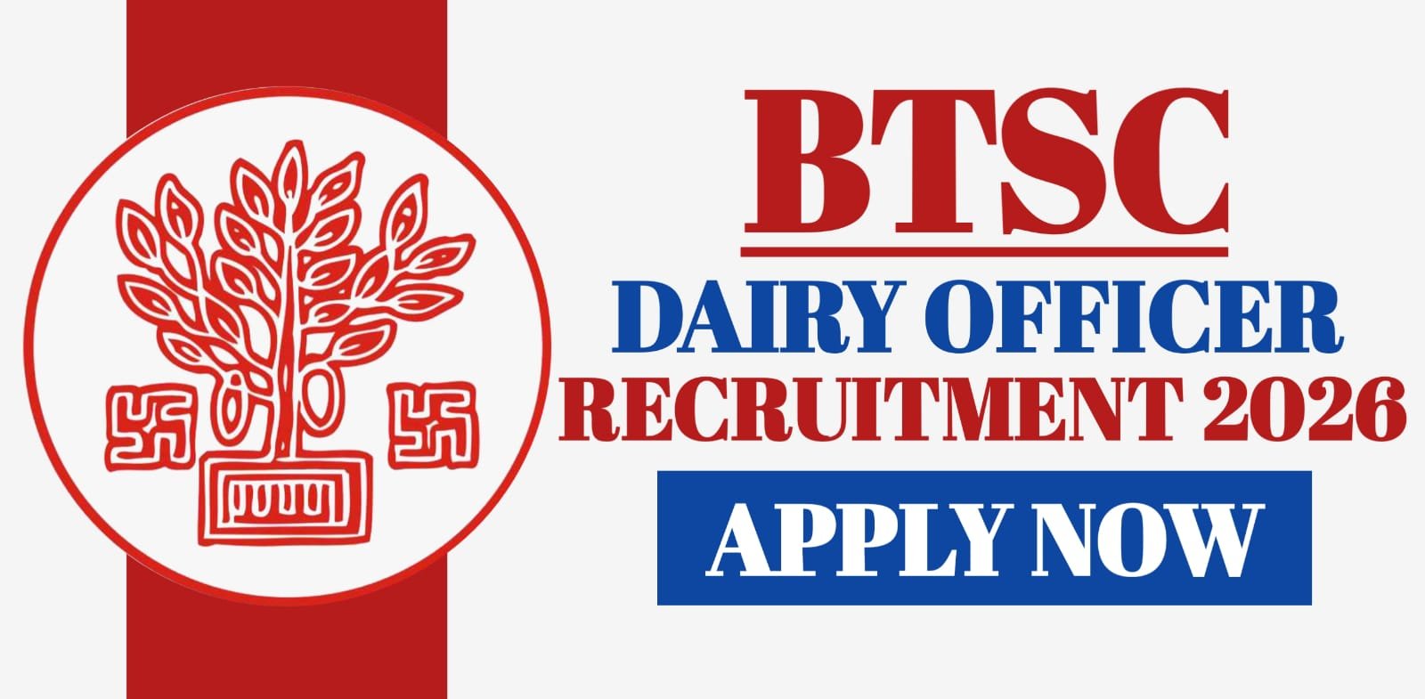 BTSC Dairy Officer Recruitment 2026