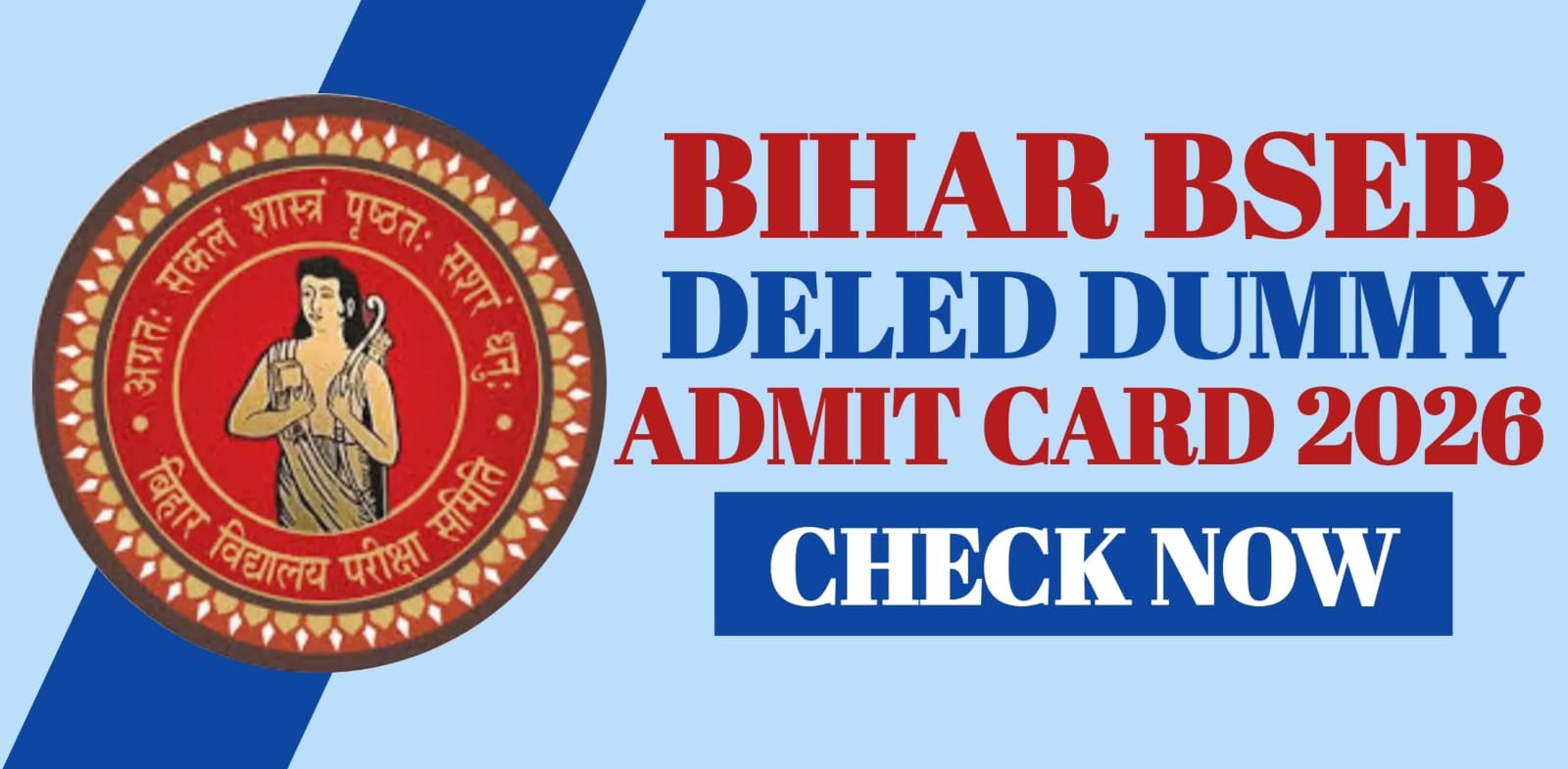 Bihar BSEB DELED Dummy Admit Card 2026