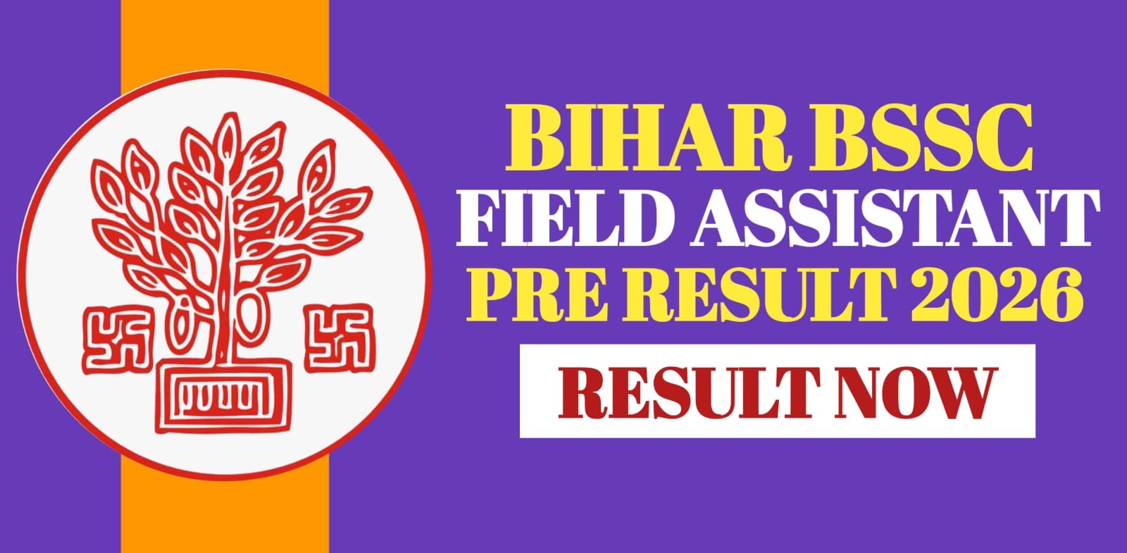 Bihar BSSC Field Assistant Pre Result 2026