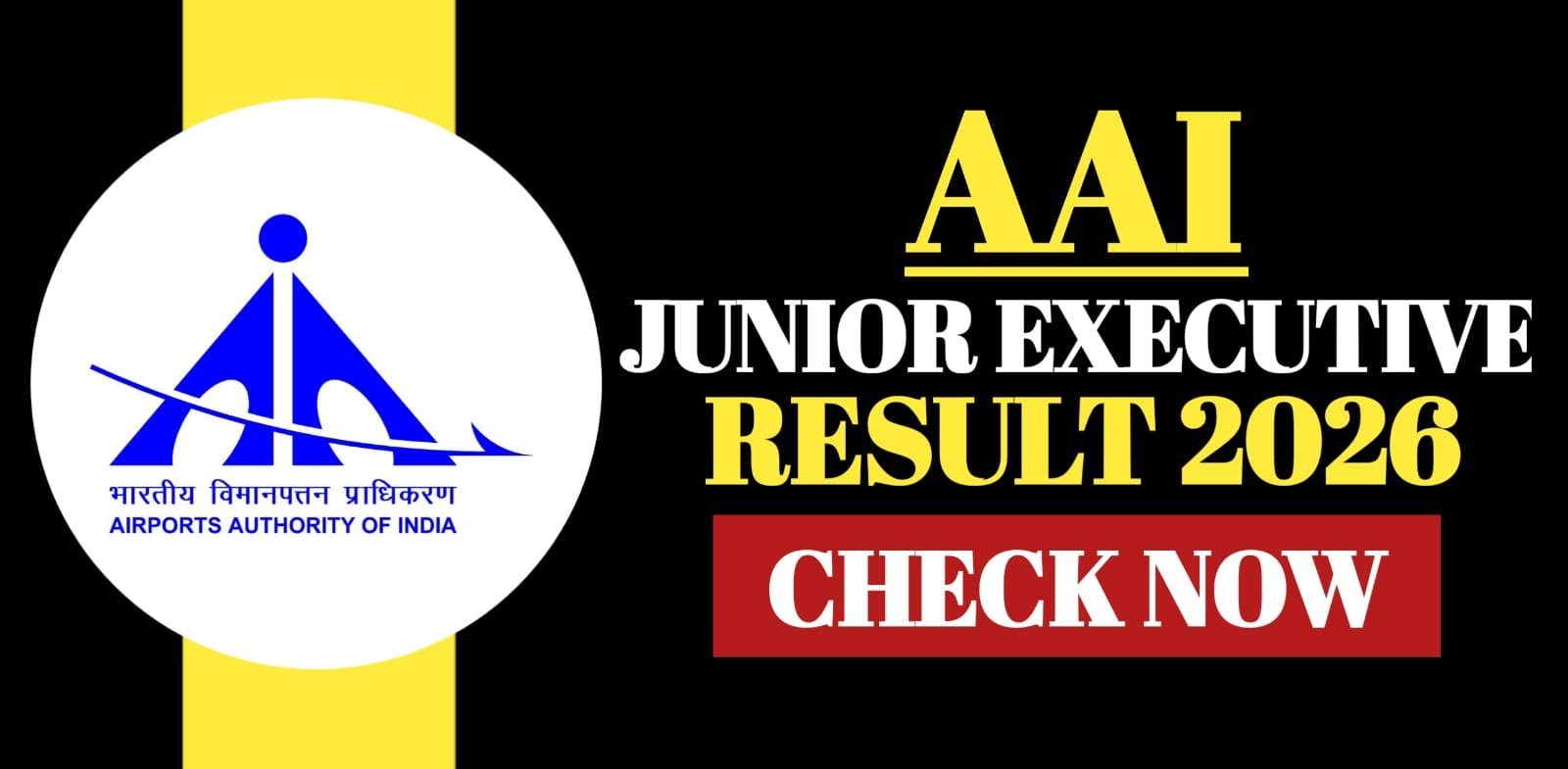 AAI Junior Executive Result 2026 | Check Now