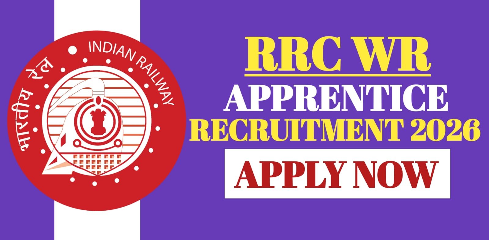 RRC WR Apprentice Recruitment 2026 | Apply