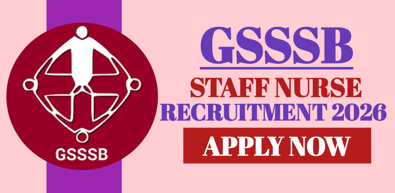 GSSSB Staff Nurse Recruitment 2026