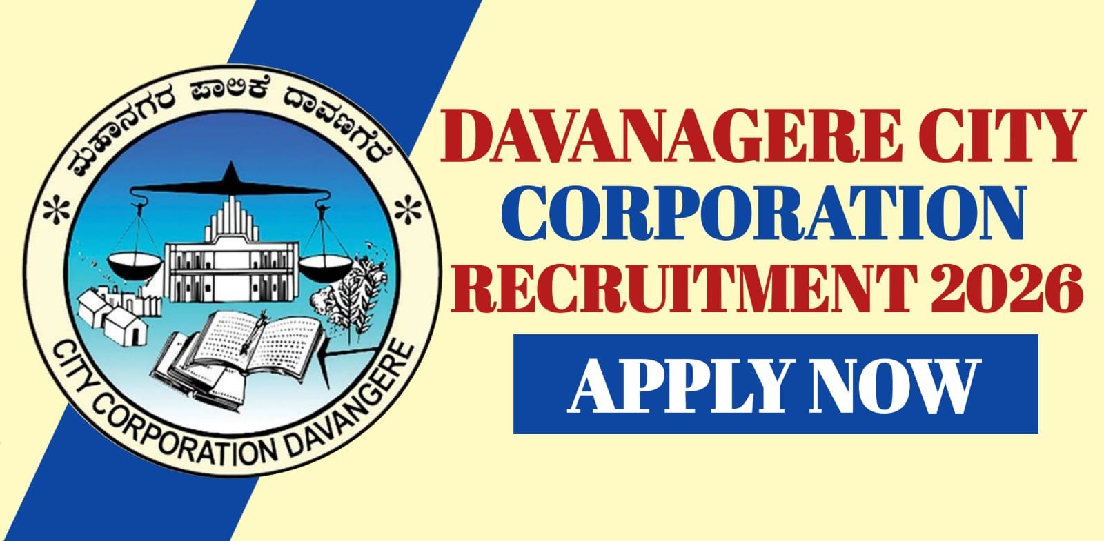 Davanagere City Corporation Recruitment 2026