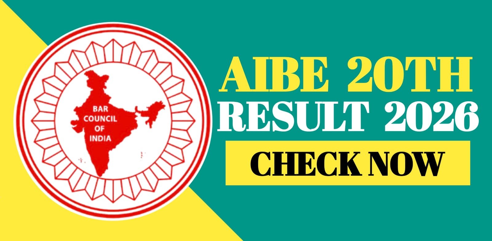 AIBE 20th Result 2026 | Check Now