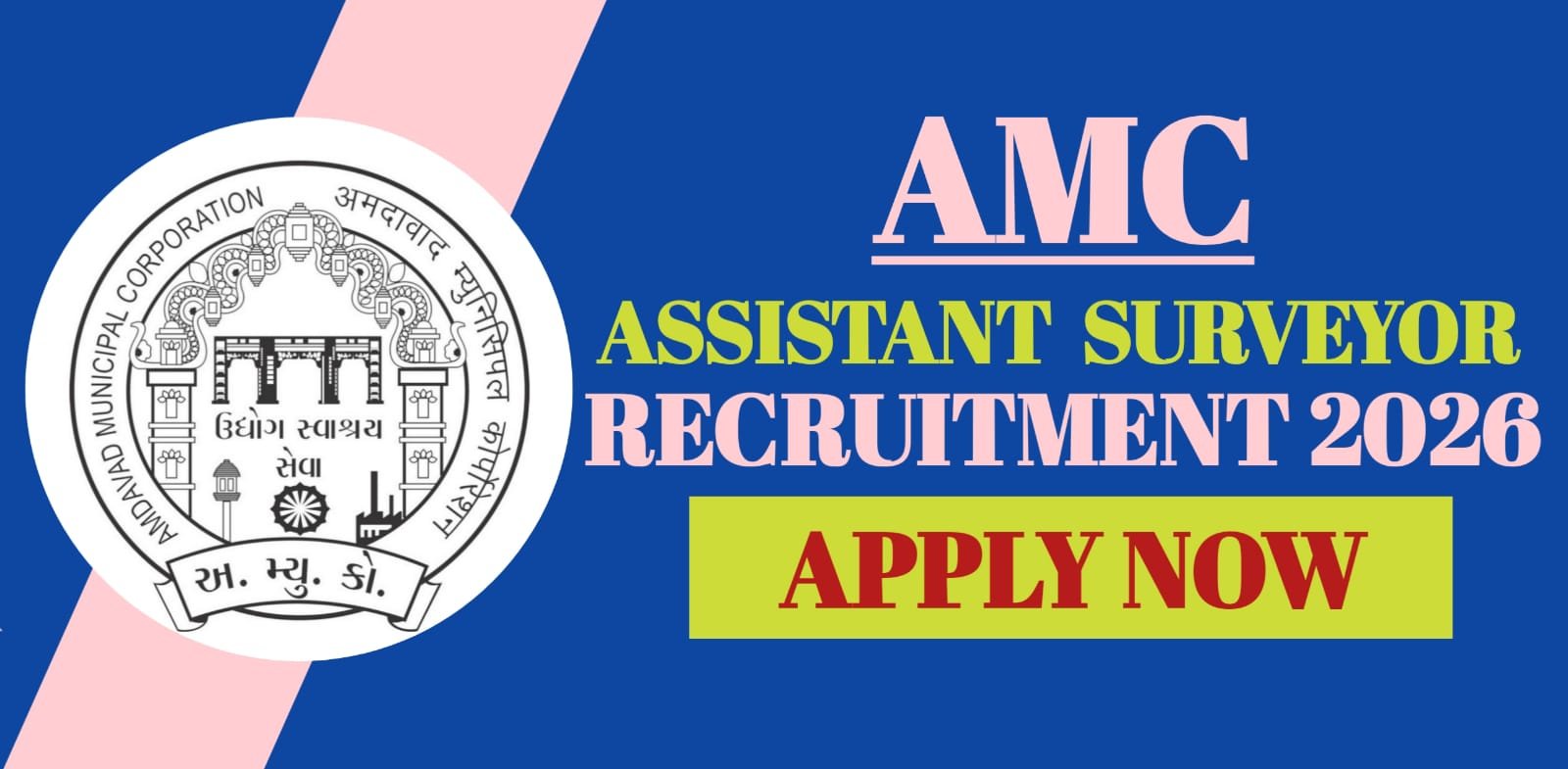 AMC Assistant Surveyor Recruitment 2026