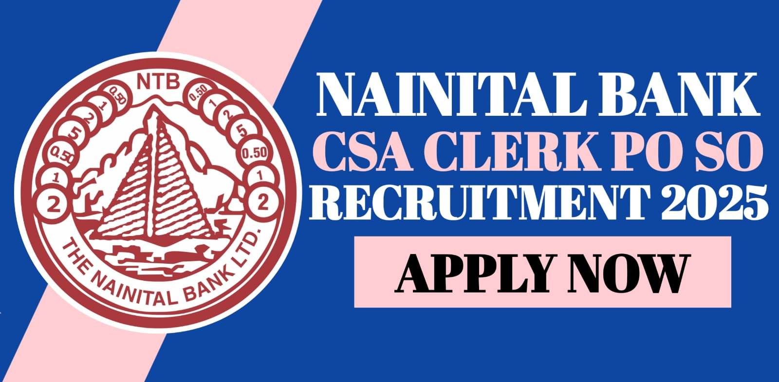 Nainital Bank CSA Clerk PO SO Recruitment 2025