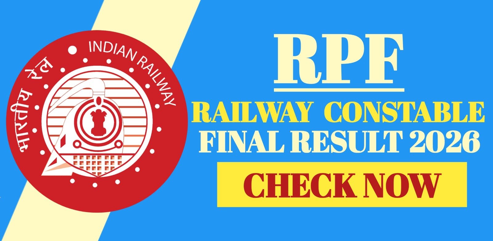 Railway RPF Constable Final Result 2026 | Check