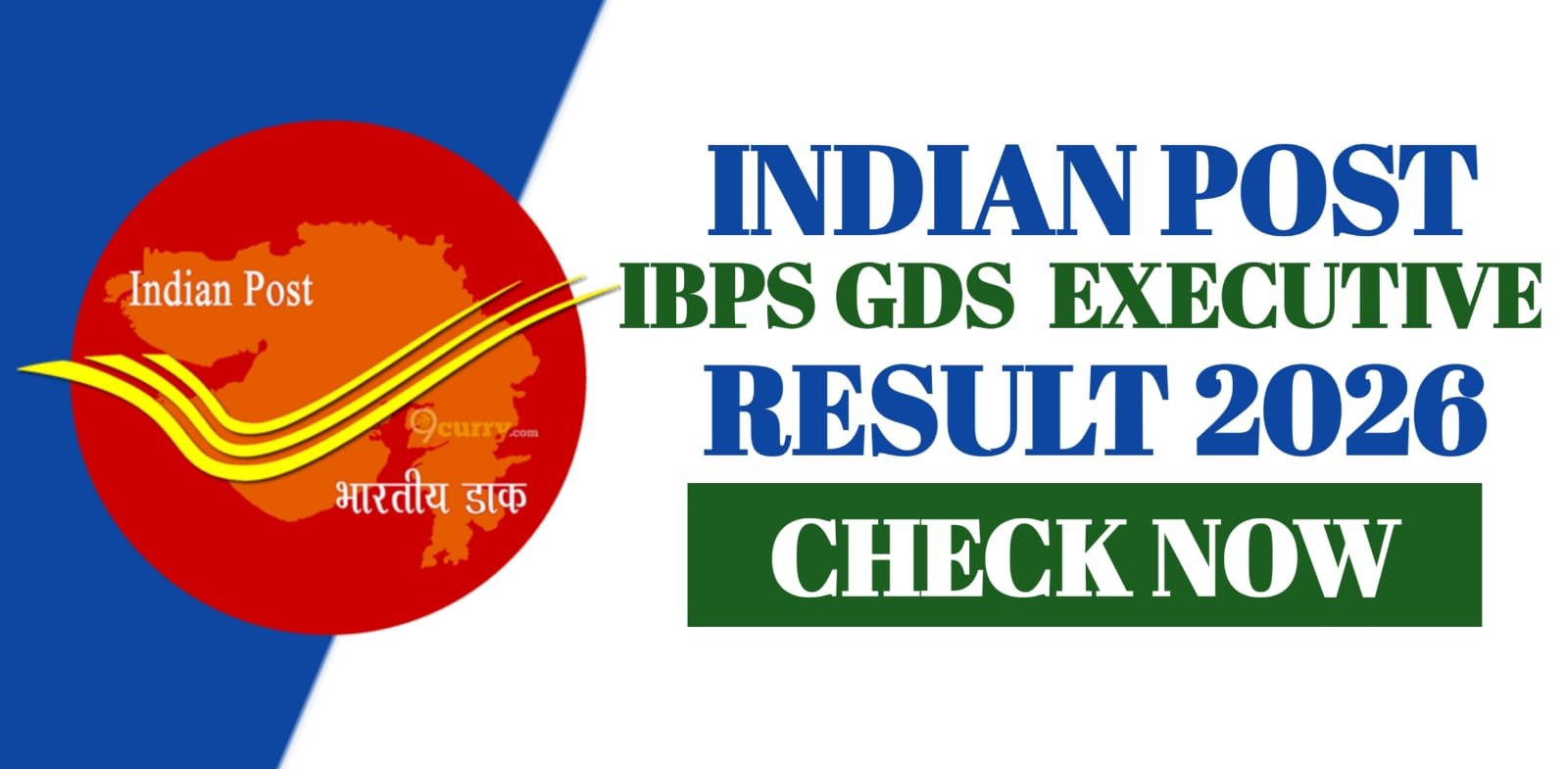Indian Post IPBS GDS Executive Result 2025 | Check Now