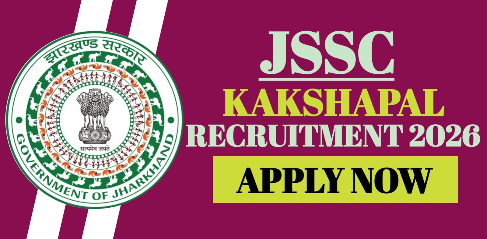 JSSC Kakshapal Recruitment 2026