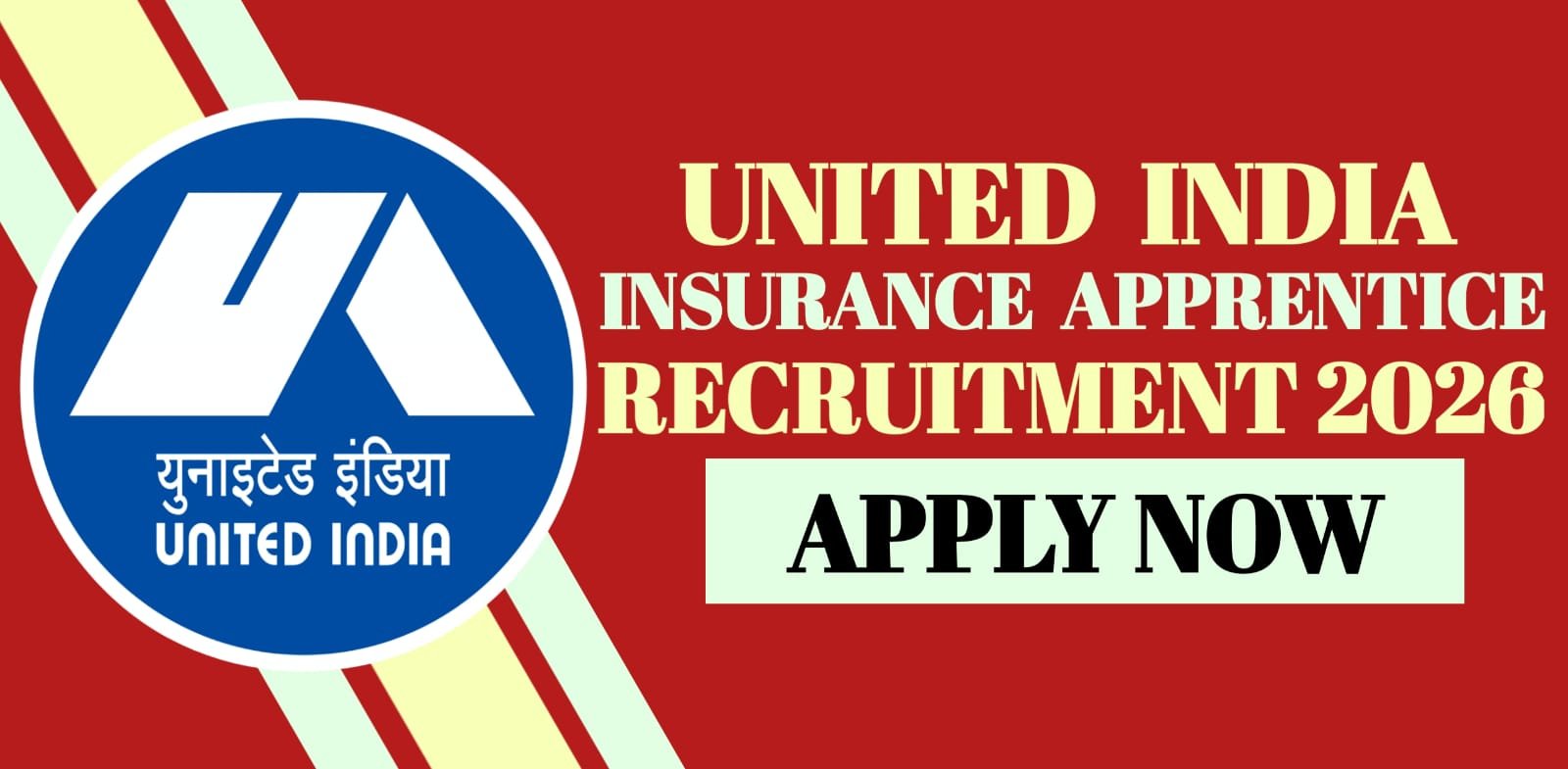 United India Insurance Apprentice Recruitment 2026