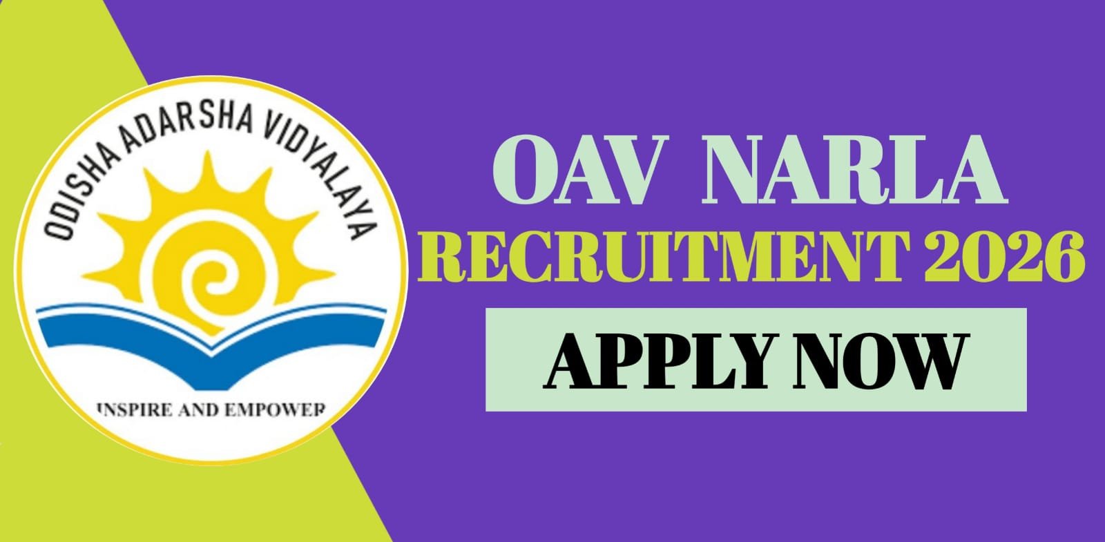 OAV Narla Recruitment 2026