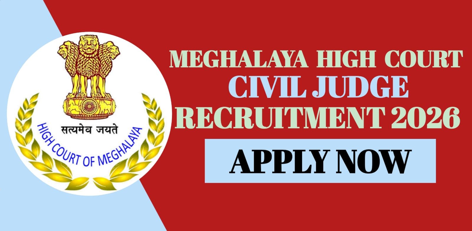 Meghalaya High Court Civil Judge Recruitment 2026