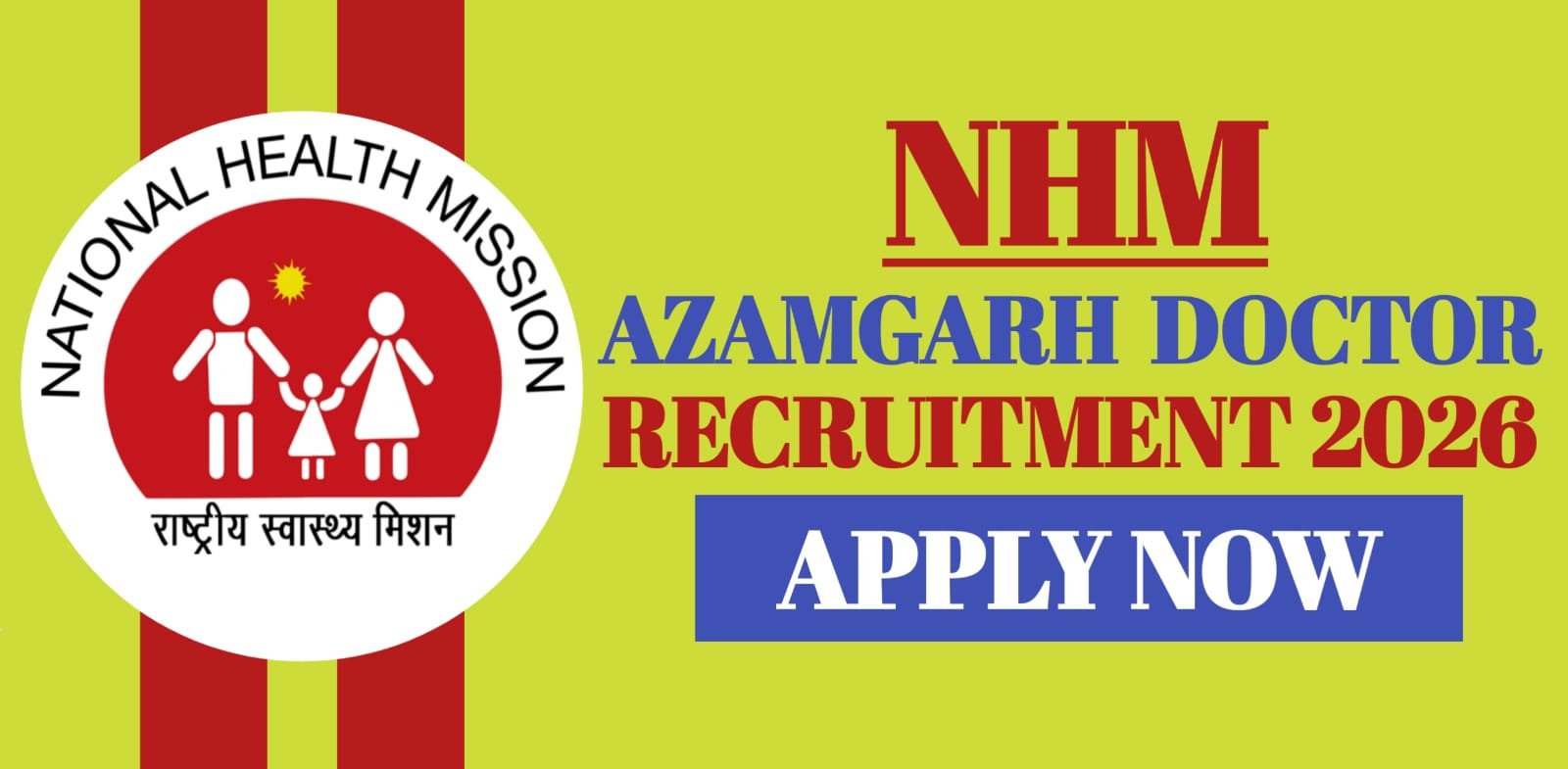 NHM Azamgarh Doctor Recruitment 2026