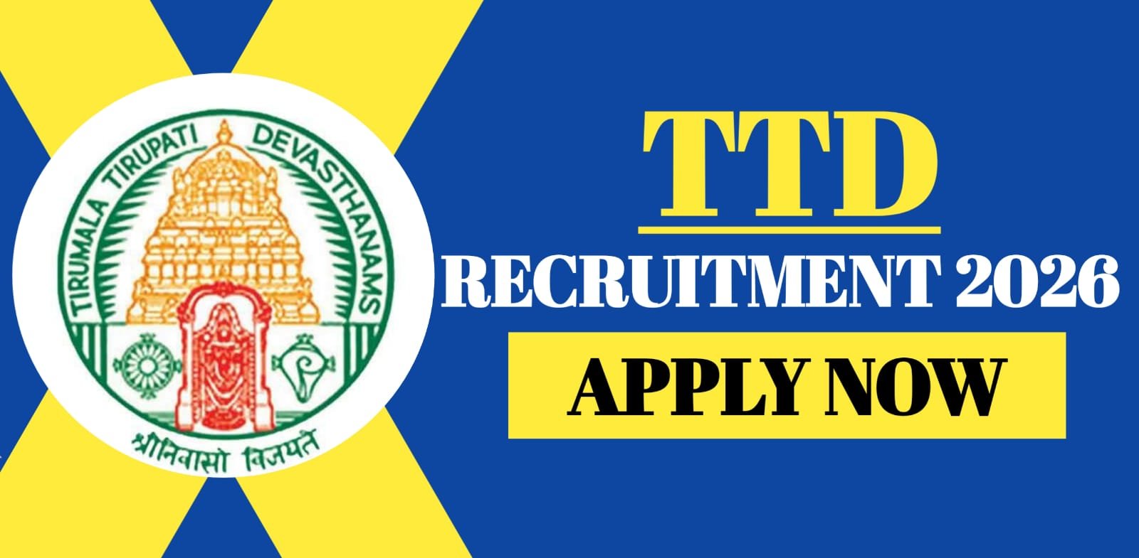 TTD Recruitment 2026 