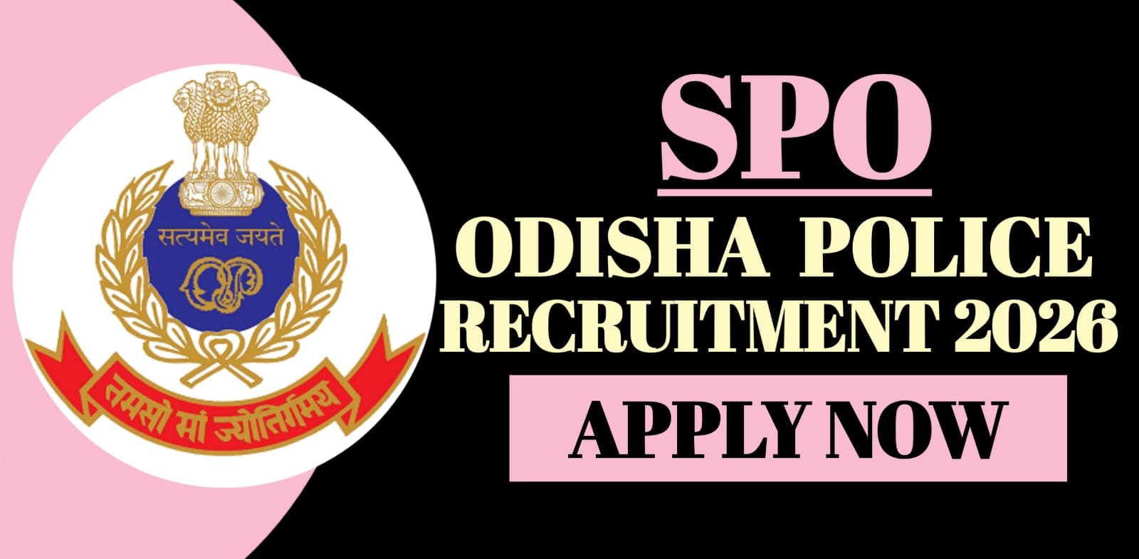 Odisha Police SPO Recruitment 2026