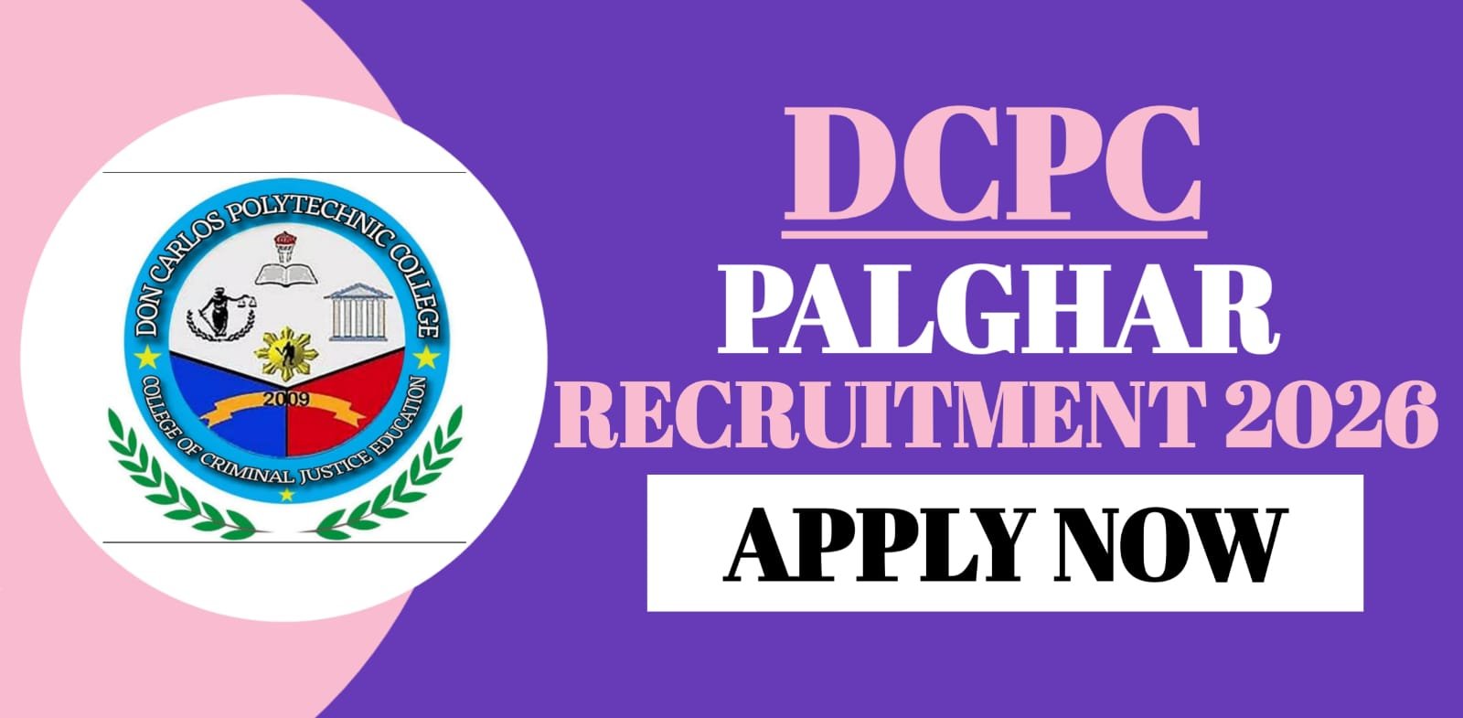 DCPC Palghar Recruitment 2026