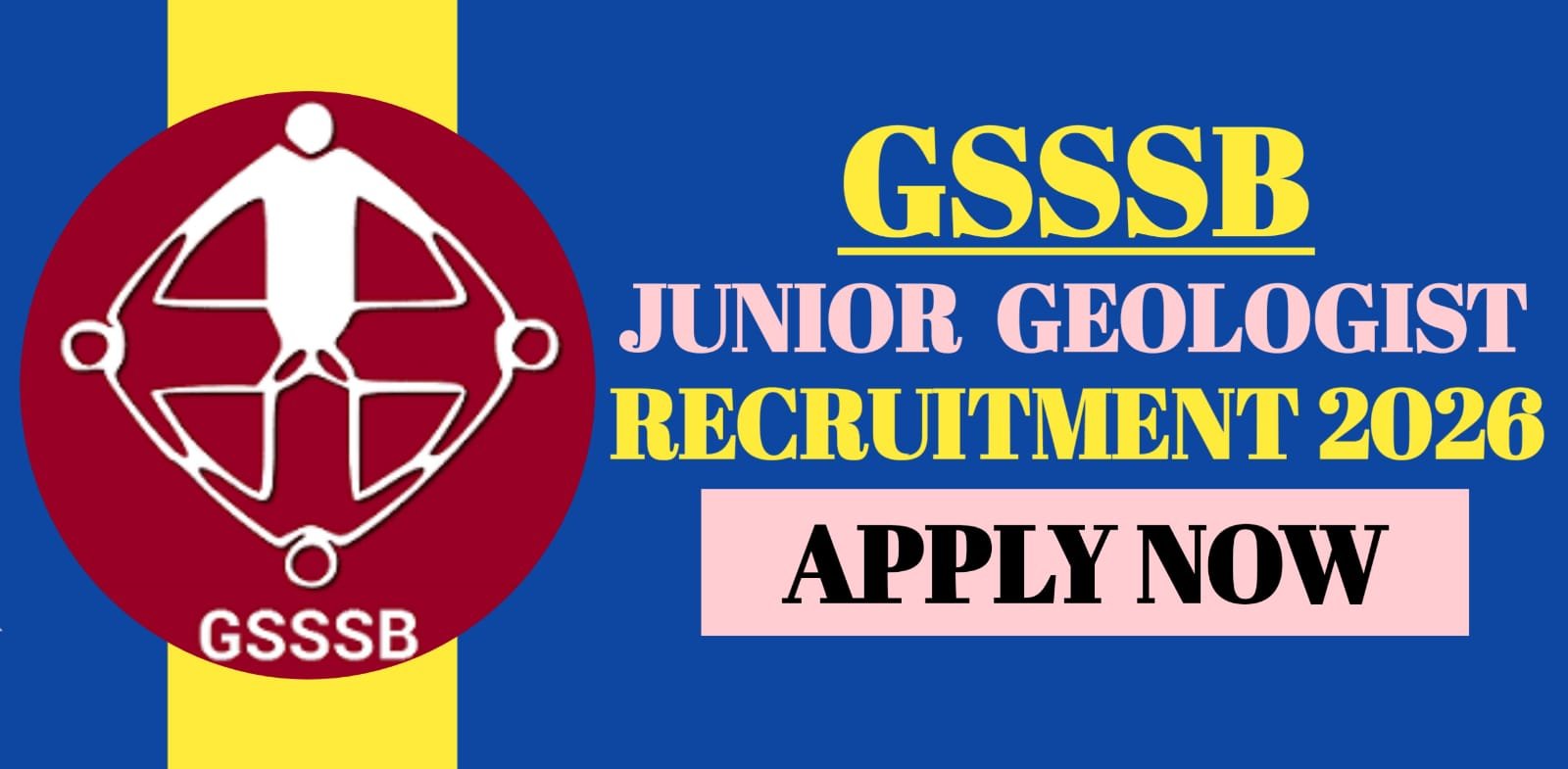 GSSSB Junior Geologist Recruitment 2026