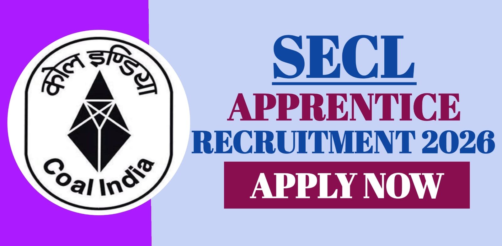 SECL Apprentice Recruitment 2026