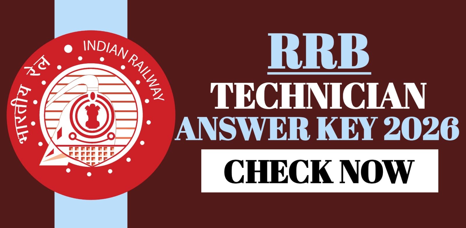 RRB Technician Answer Key 2026