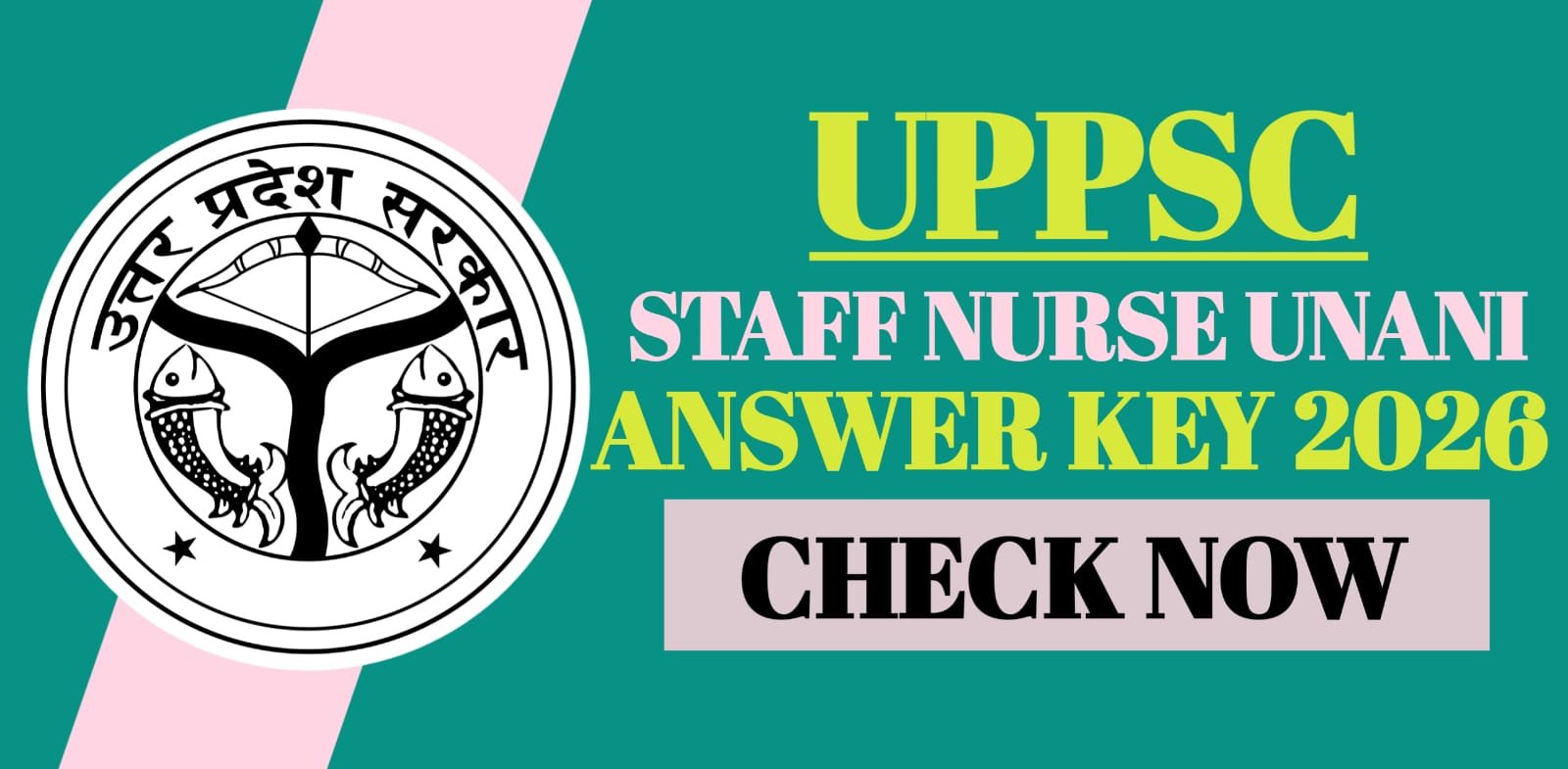 UPPSC Staff Nurse Unani Answer Key 2026