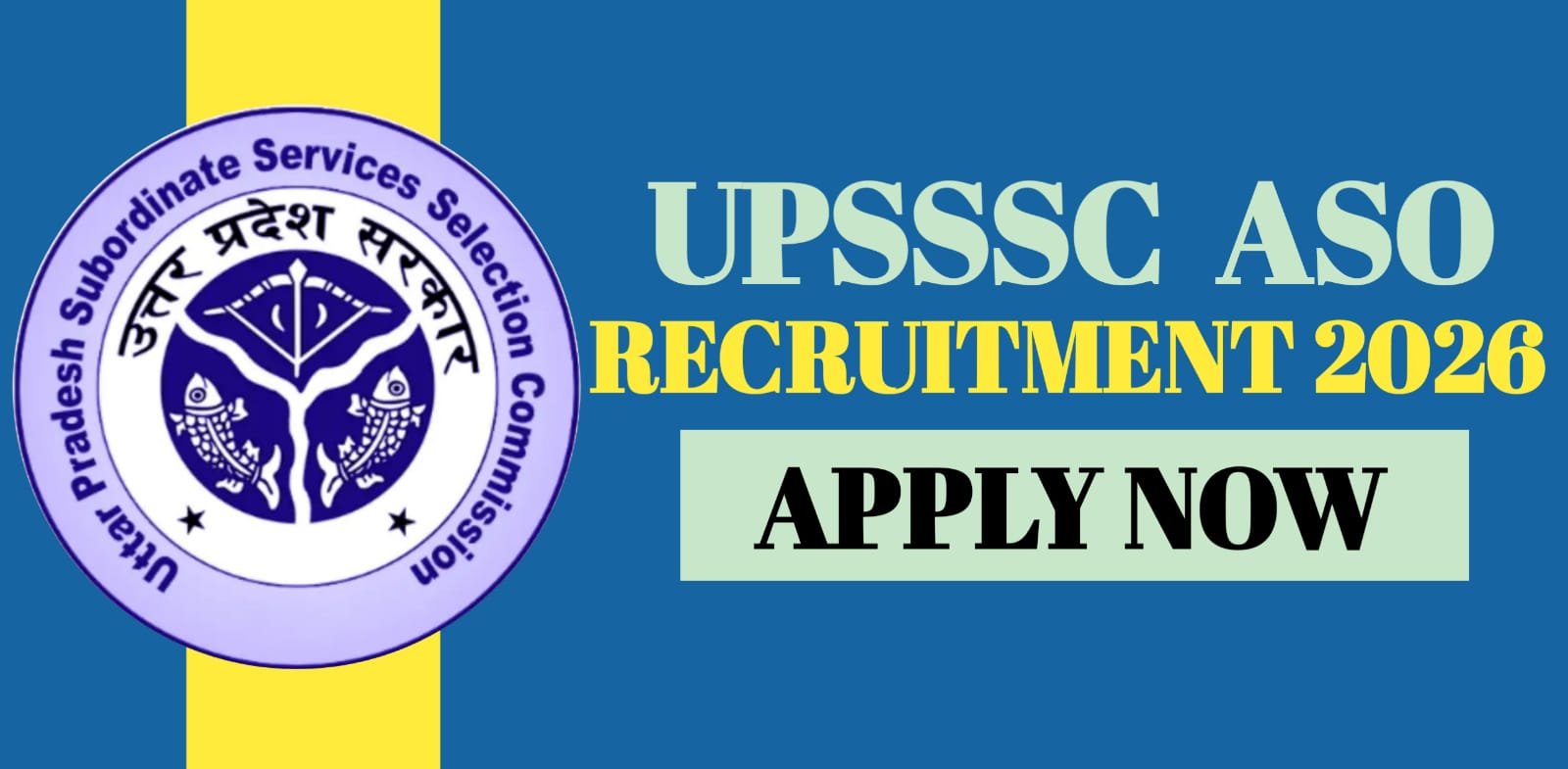 UPSSSC ASO Recruitment 2026