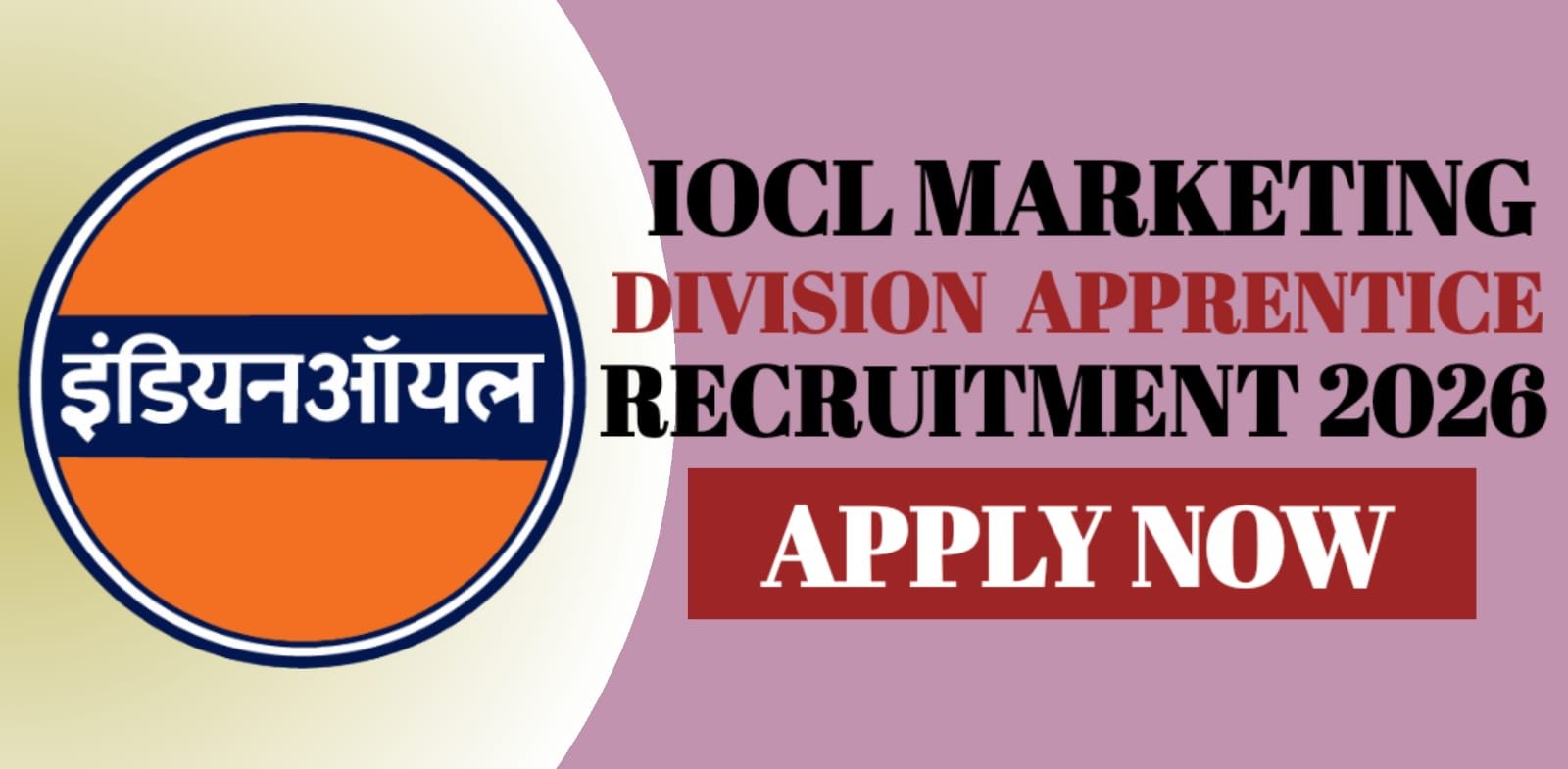 IOCL Marketing Division Apprentice Recruitment 2026