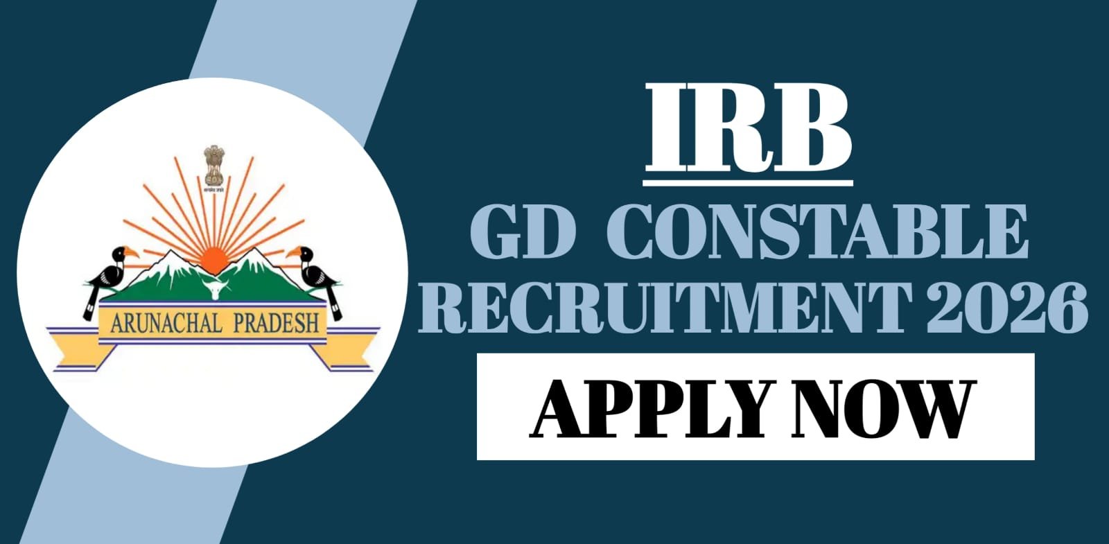IRB GD Constable Recruitment 2026