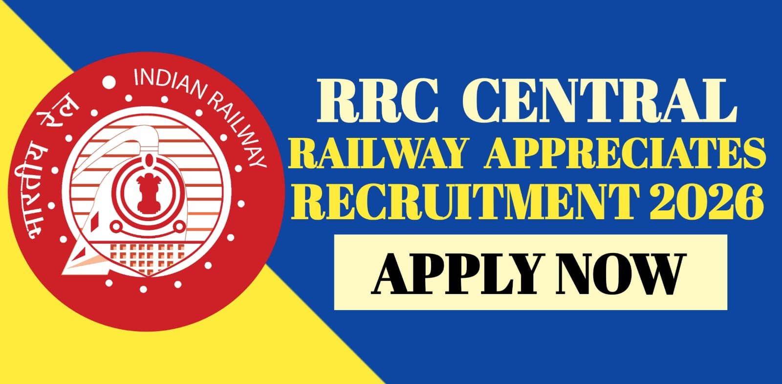 RRC Central Railway Apprentices Recruitment 2026