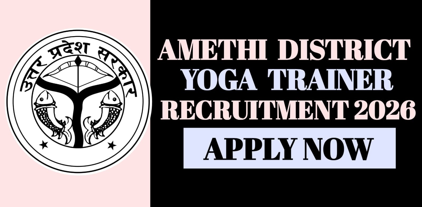 Amethi District Yoga Trainer Recruitment 2026