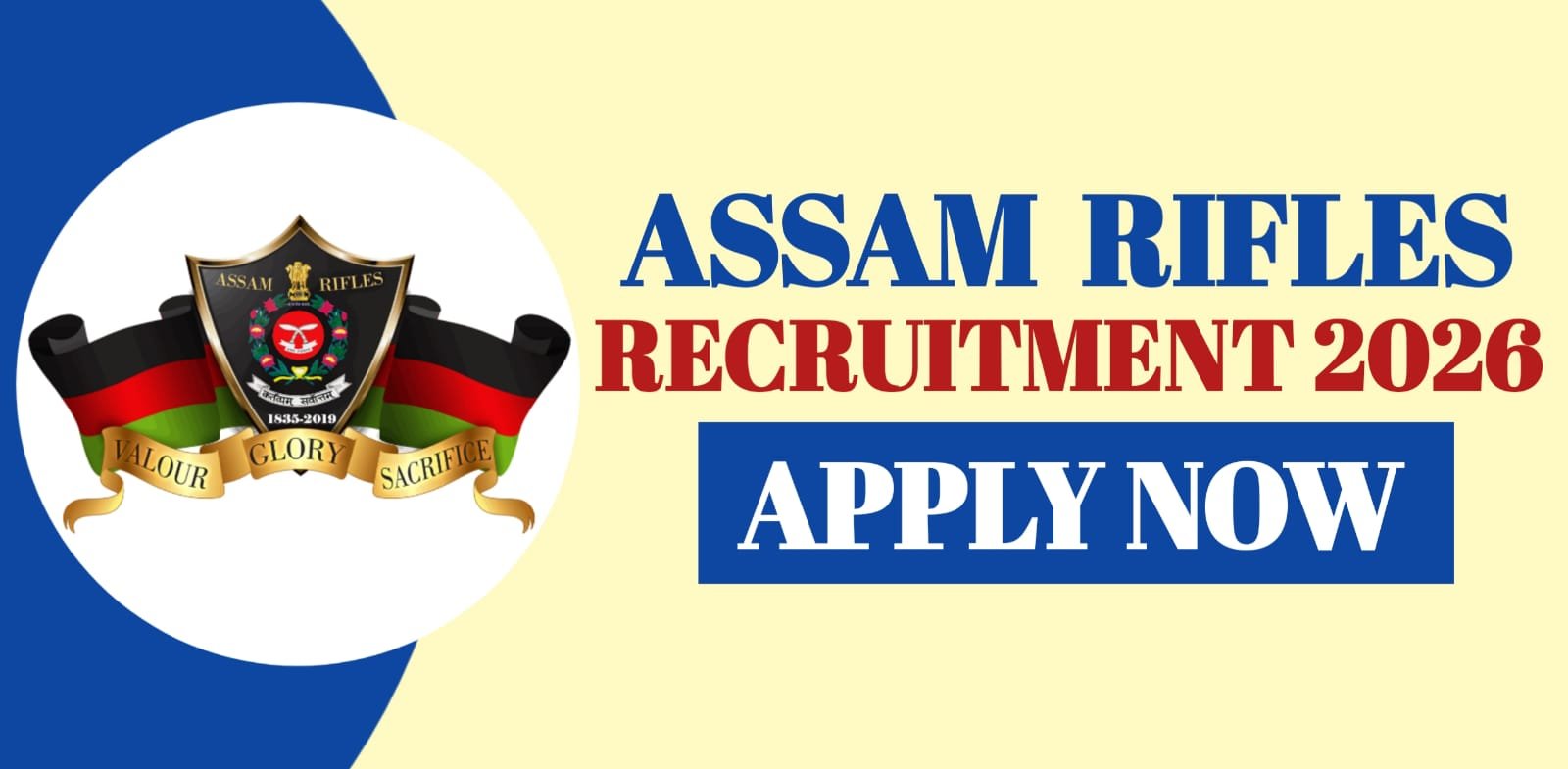 Assam Rifles Recruitment 2026