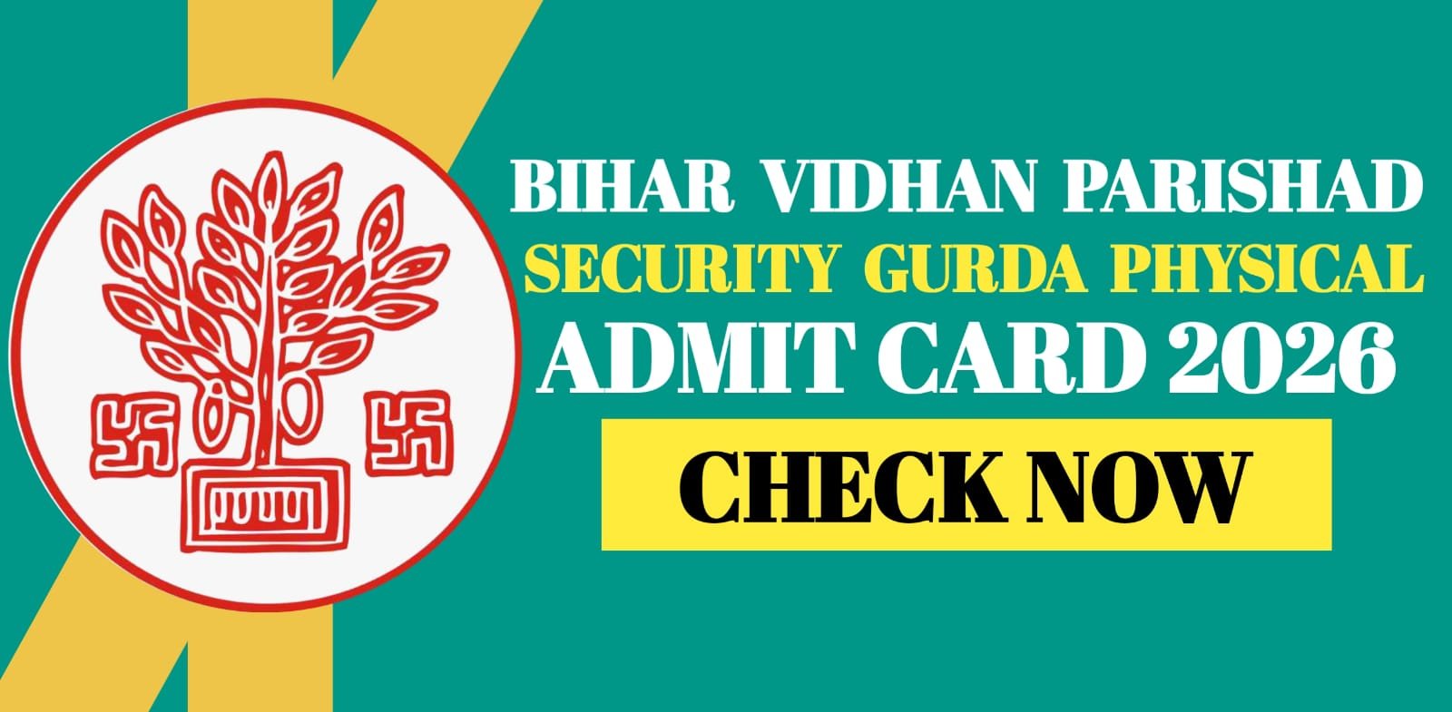 Bihar Vidhan Parishad Security Guard Physical Admit Card 2026 | Check Now