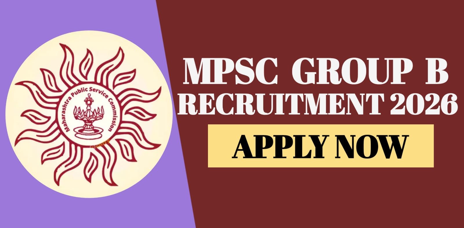 MPSC Group B Recruitment 2026 | Apply