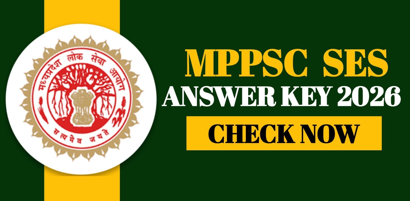MPPSC SES Answer Key 2026 | Check Now