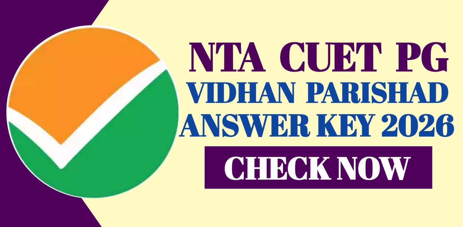 NTA CUET PG Answer Key 2026