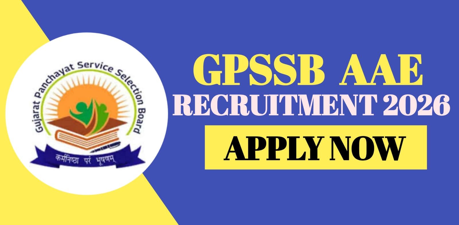 GPSSB AAE Recruitment 2026