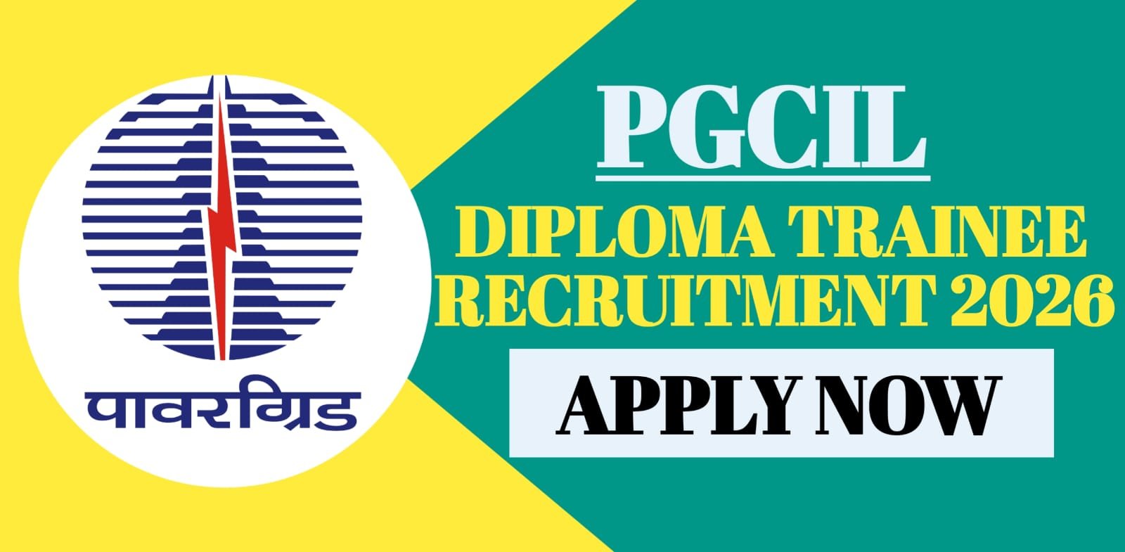PGCIL Diploma Trainee Recruitment 2026