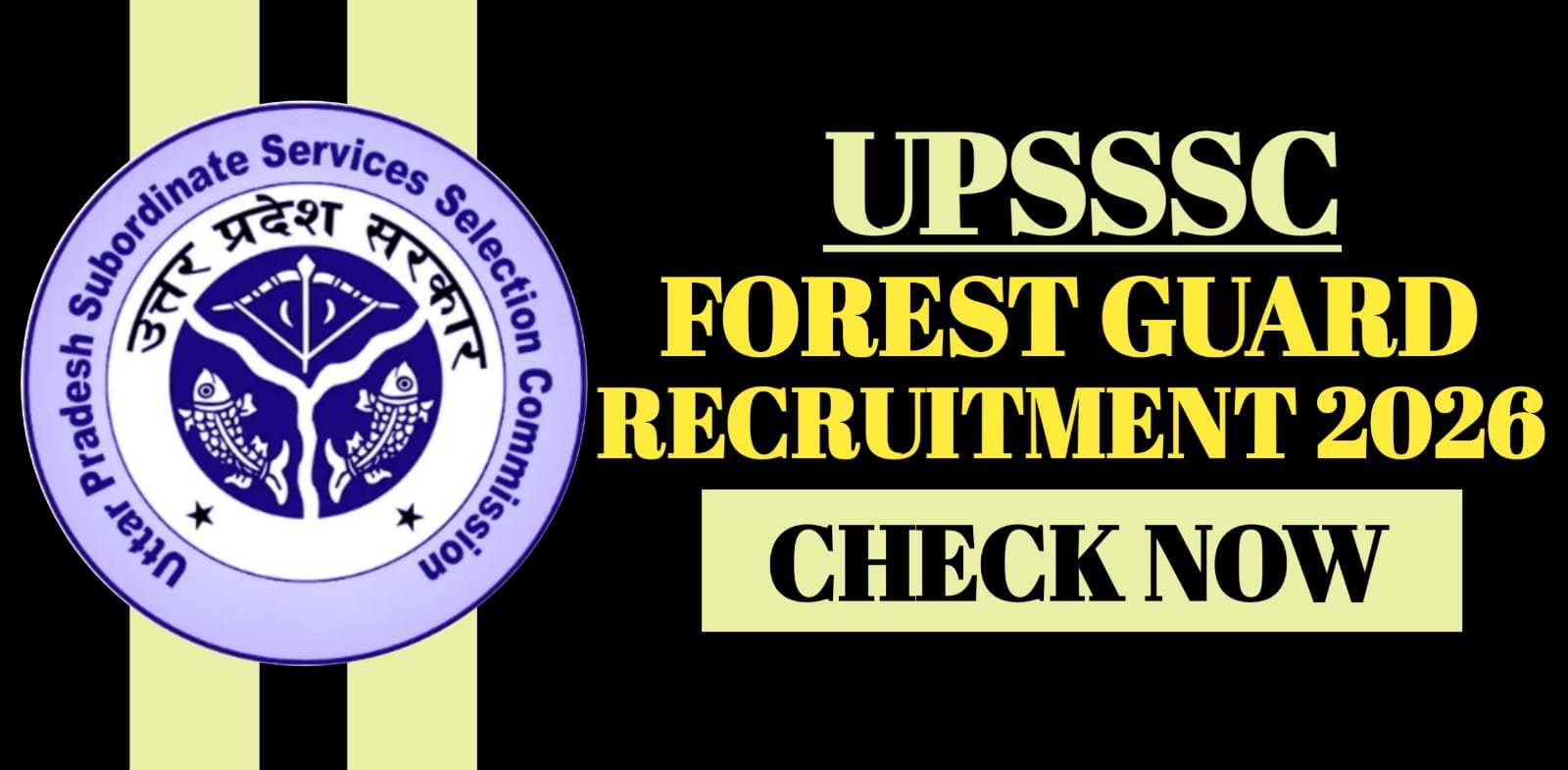 UPSSSC Forest Guard Recruitment 2026