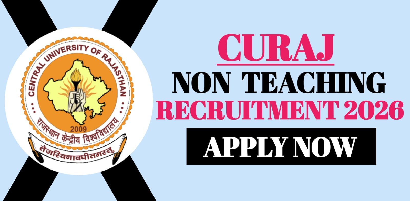 CURAJ Non Teaching Recruitment 2026